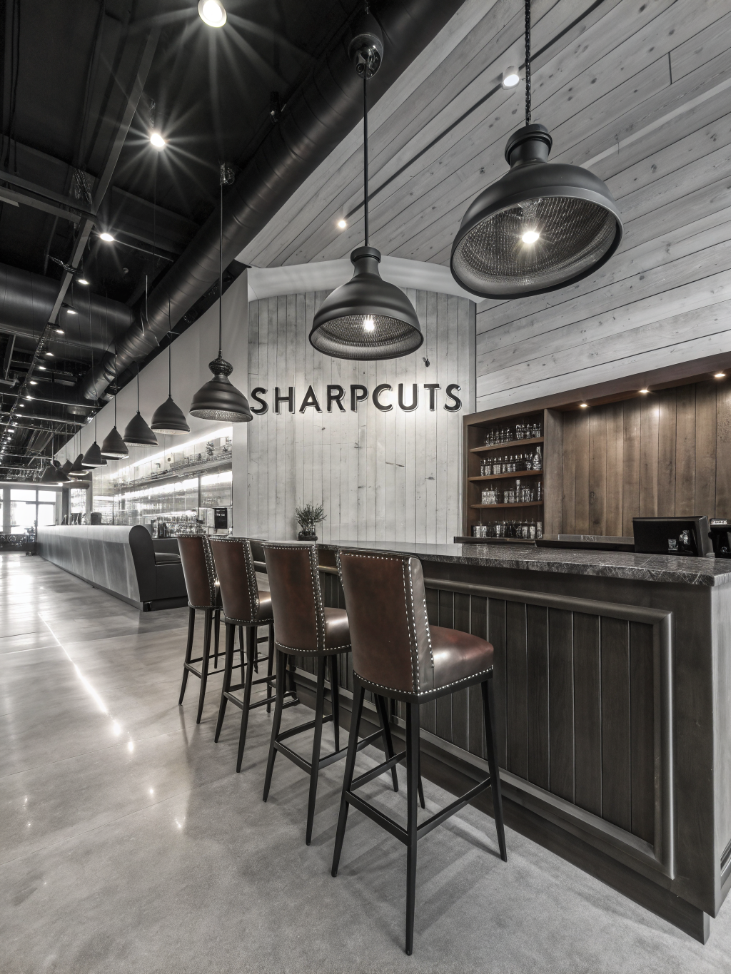 De koffiebar bij COBUZZ Barbers